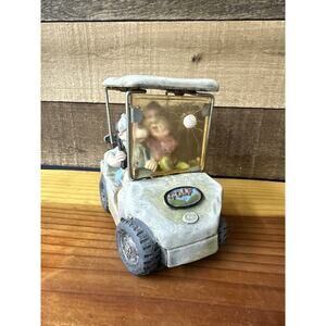 Golf Cart Bank Figure - Guillermo Forchino Style